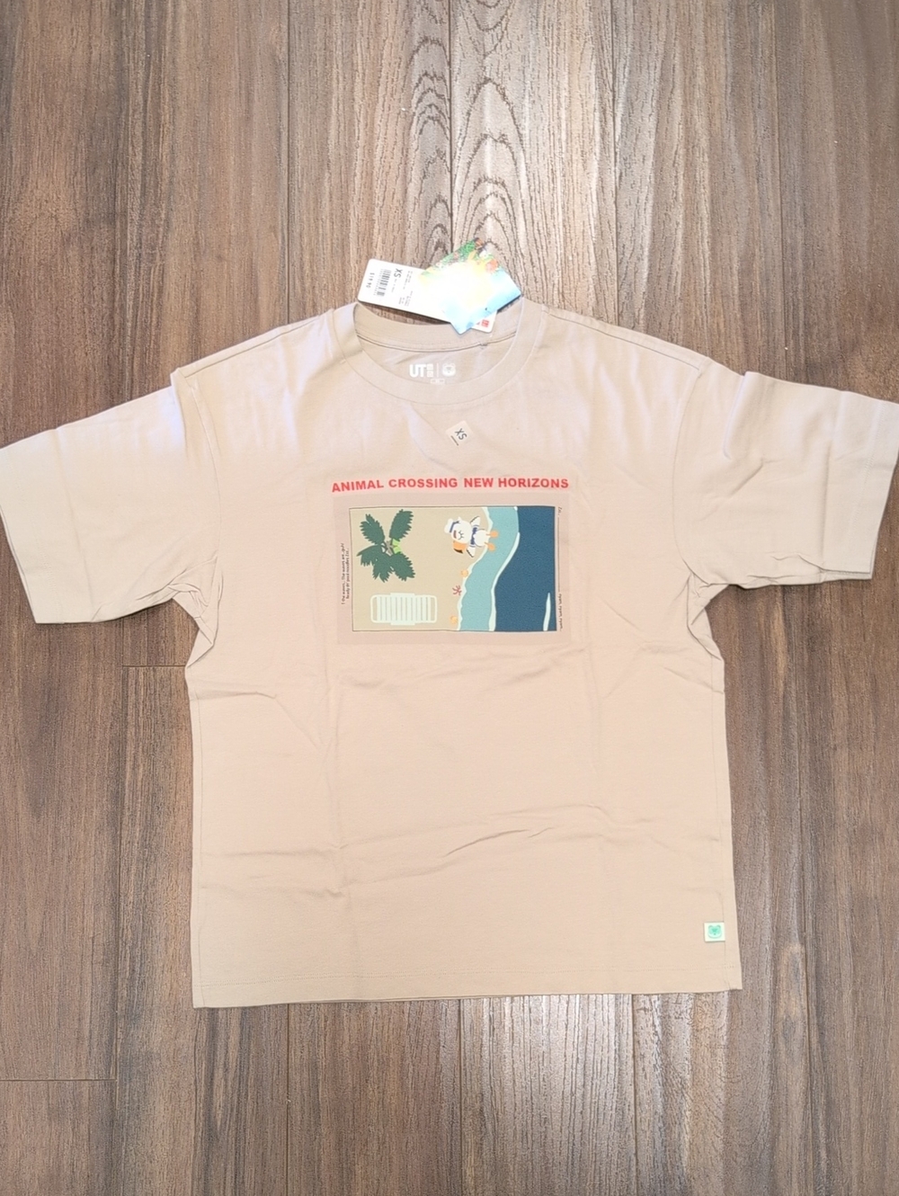 Animal Crossing New Horizons Beige Graphic Tee